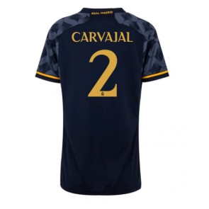 Maillot de foot Real Madrid Daniel Carvajal #2 Extérieur Femmes 2023-24 Manches Courte